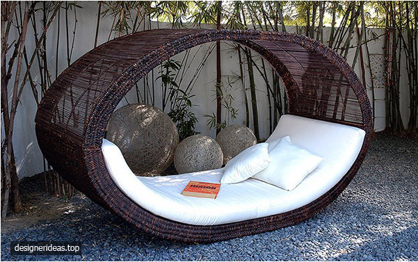 11 Designs of Rattan Outdoor Daybed, Unique and Classic