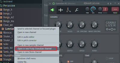 edit suara gamelan di Fl studio 12