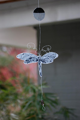 dragonfly,original,spinning,mobile,hanging