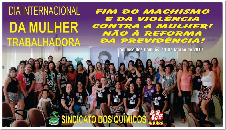 dia da mulher trabalhadora 2017