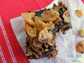 Mexican "Fried Ice Cream" Blondies by Frugal Foodie Mama