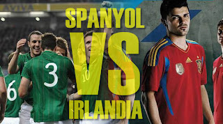 Skor akhir spanyol vs irlandia