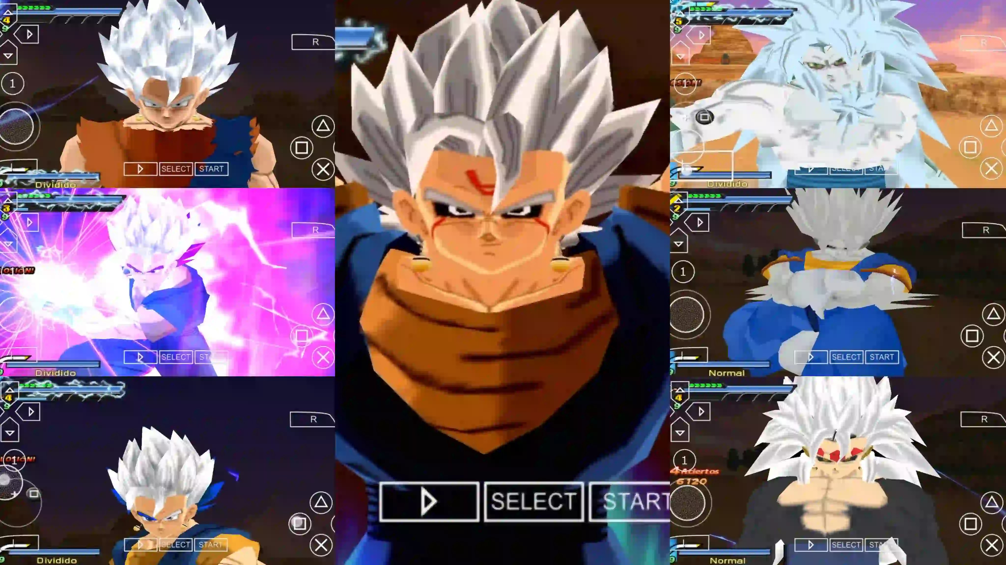 Vegito all forms Transformation Dragon Ball Super