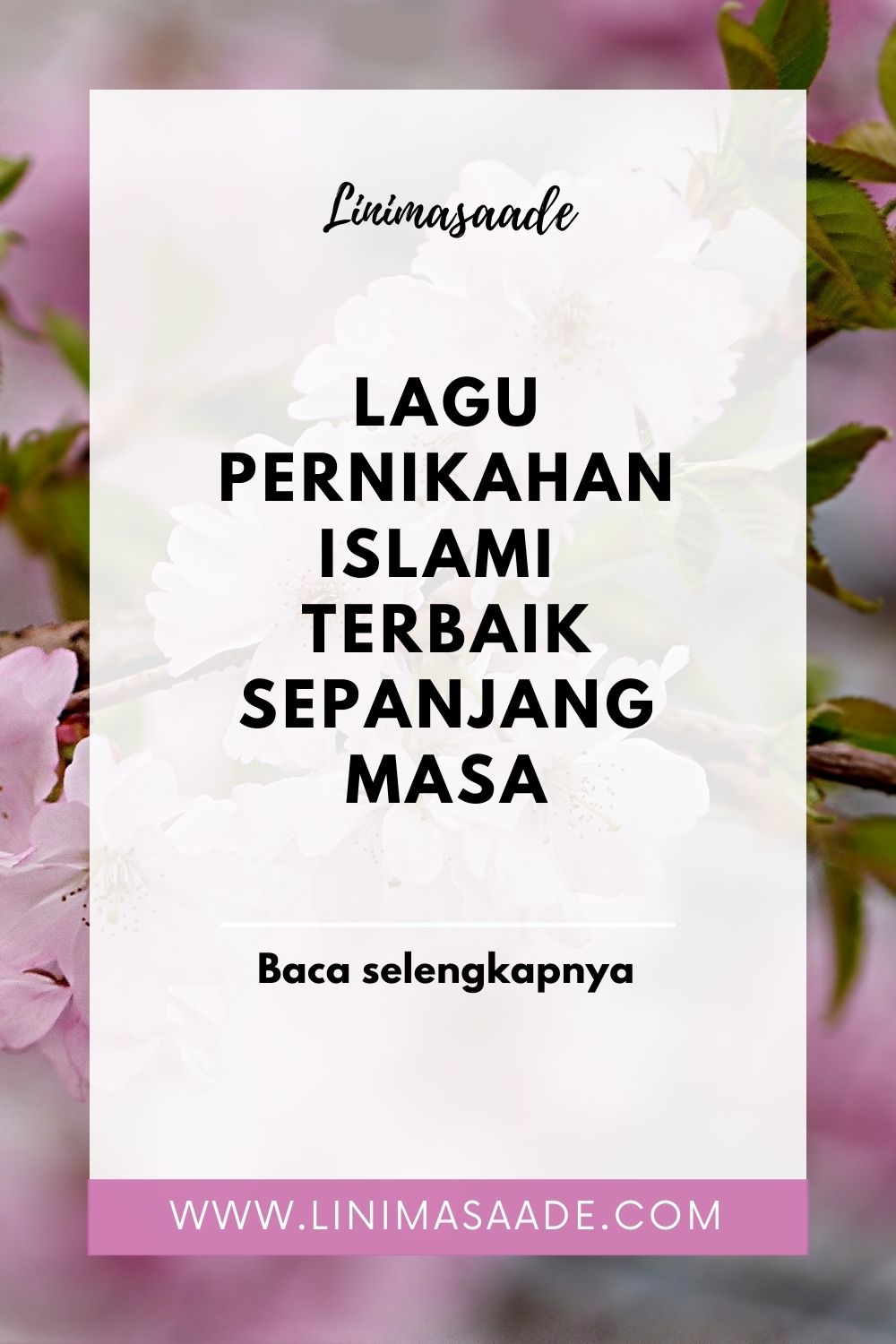 Lagu pernikahan islami terbaik