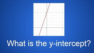 What is the y-intercept? A graph shows a line with the following linear equation: 3x+5