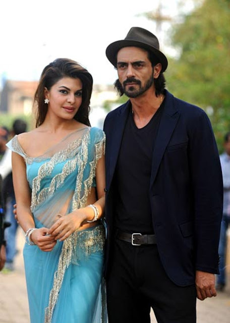 Jacqueline Fernandez & Arjun Rampal Couple Wallpaper Download