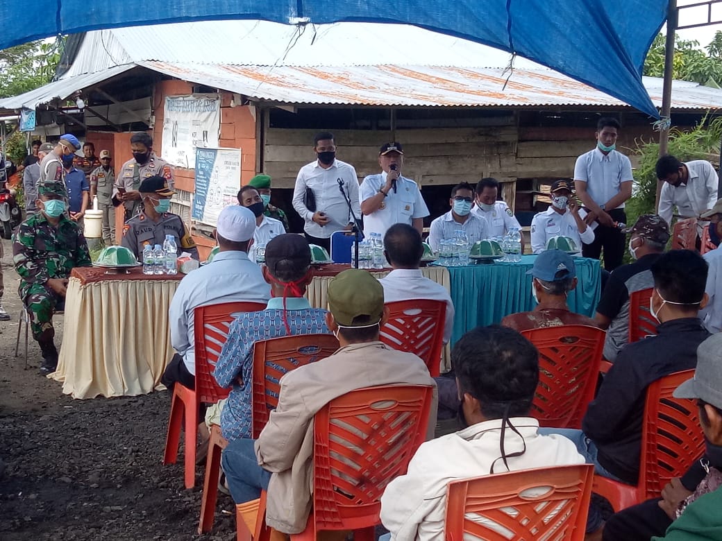 Bupati Mamuju Tengah Turun Tangan Atasi Sengketa Tapal Batas Dua Desa