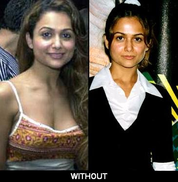 Top Bollywood Actresses without make-up. Posted by Mohan Desai On 12:02 PM