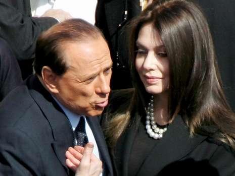 italian prime minister silvio berlusconi wife. wallpaper, Italian