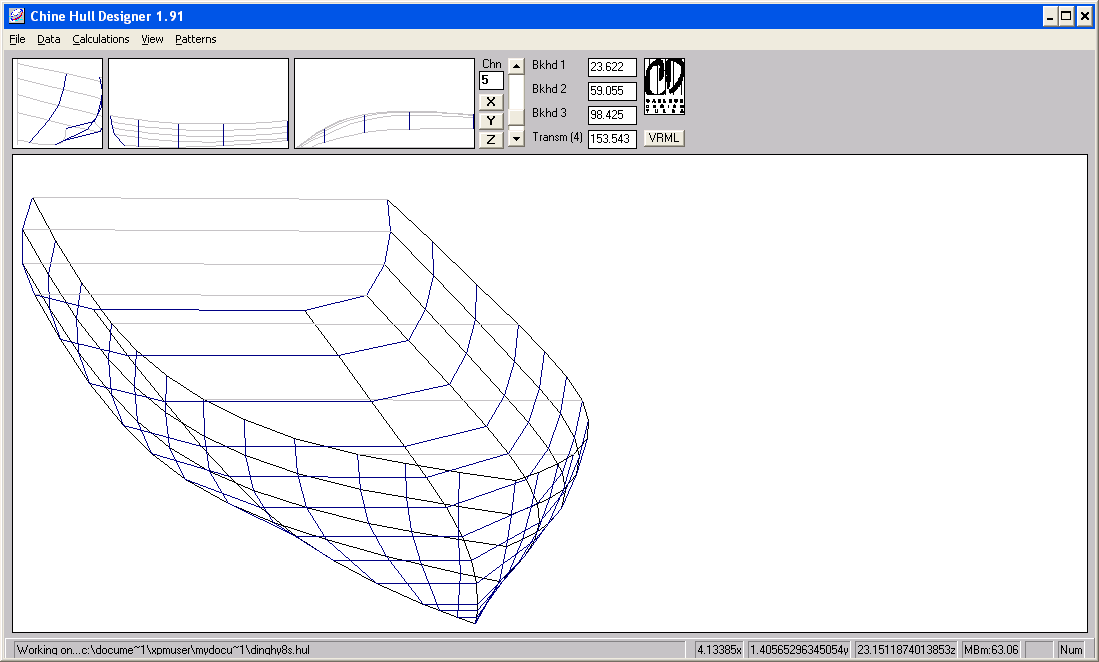 Tinkering About: Boat design with free software - Part 1 ...