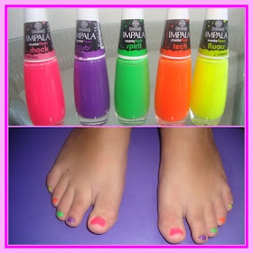 Esmalte Impala de cor neon