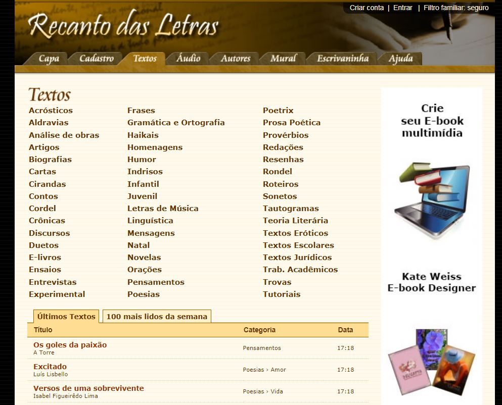 Recanto das Letras