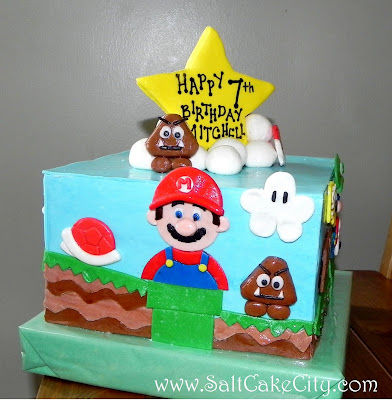 Mario Birthday Cake on Salt Cake City  Taking It Back To Super Mario Brothers
