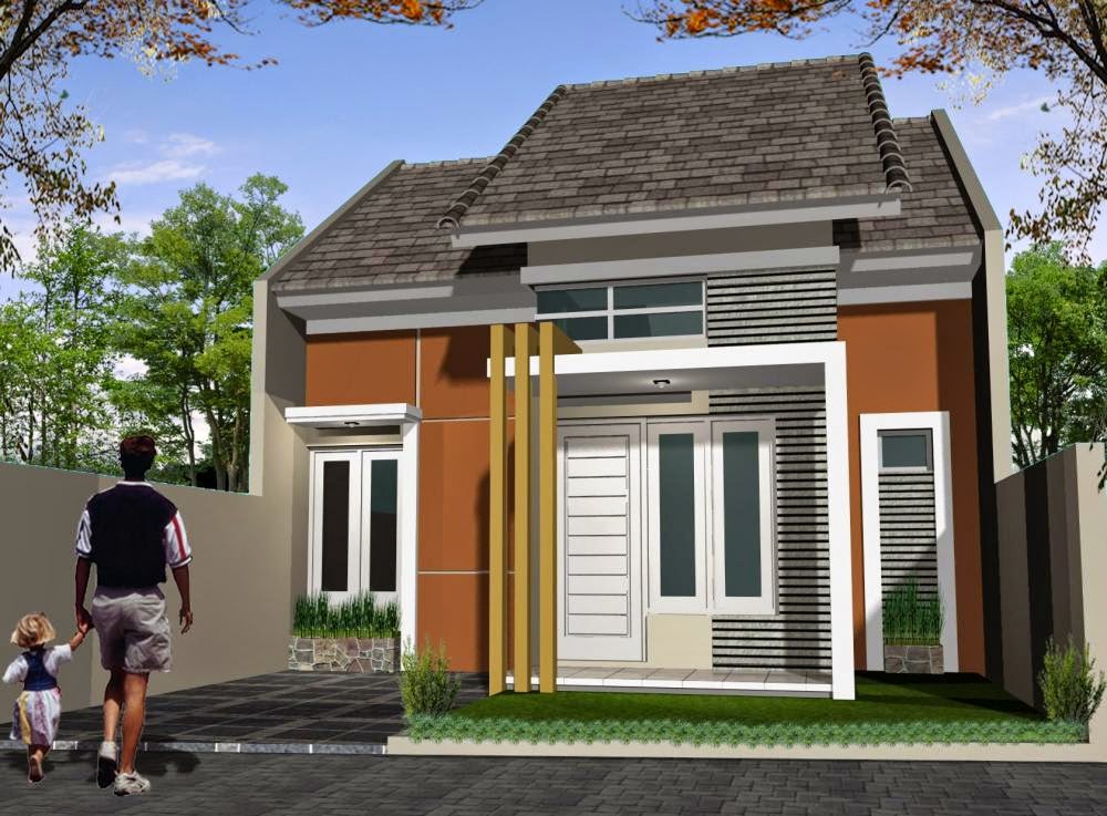  Rumah  Idaman  1 Lantai Gaya Minimalis Modern  Desain Rumah  