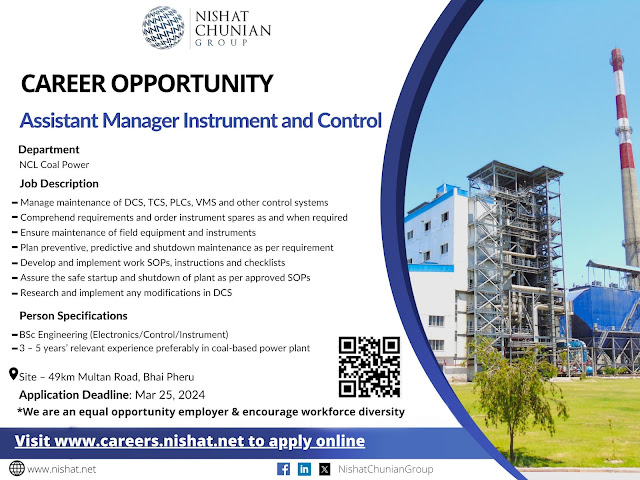 Nishat Chunian Group Latest Jobs in Lahore Finance Officer 2024