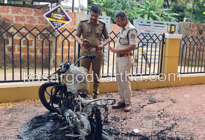 Fire, Thalangara, Malayalam News, Crime, Police, Investigation, Masjid, Custody, CCTV, Complaint, Man in custody in the incident of bike fire.