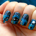 Alphabet nail art challenge - Letter U -UFO