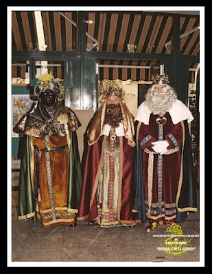 Sus Majestades: Melchor, Gaspar y Baltasar, año 2005