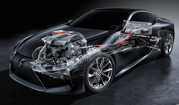 2018 LC500h - Performance and Speed