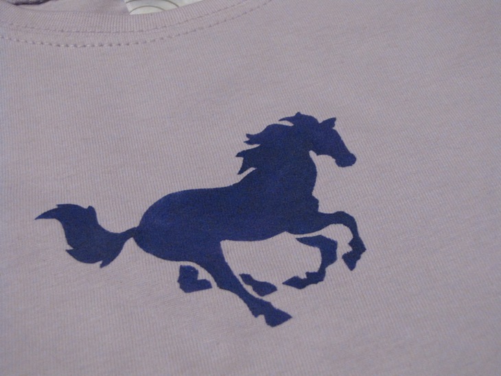 and the pony stencil I found somewhere on the internet I think I just