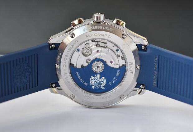 Replica Piaget Polo Blue Panda Automatic Chronograph 42mm G0A46013 Watches Review 1