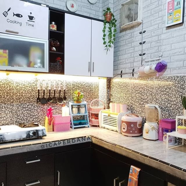  Desain  Dapur  Cantik  Dan  Elegan  Ukuran Kecil Ruangan Sempit 