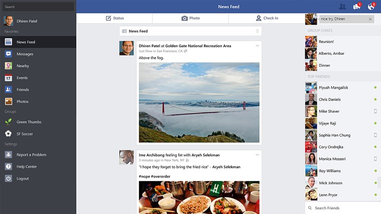 Facebook for Windows - Aplikasi Metro Facebook yang Lebih Mudah dan Simpel