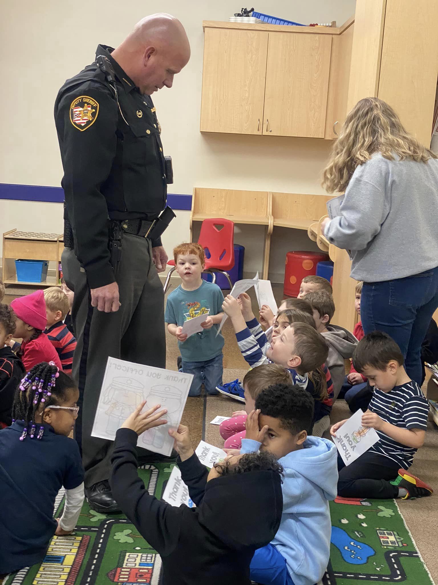 Sheriff's appreciation day through children's eyes
