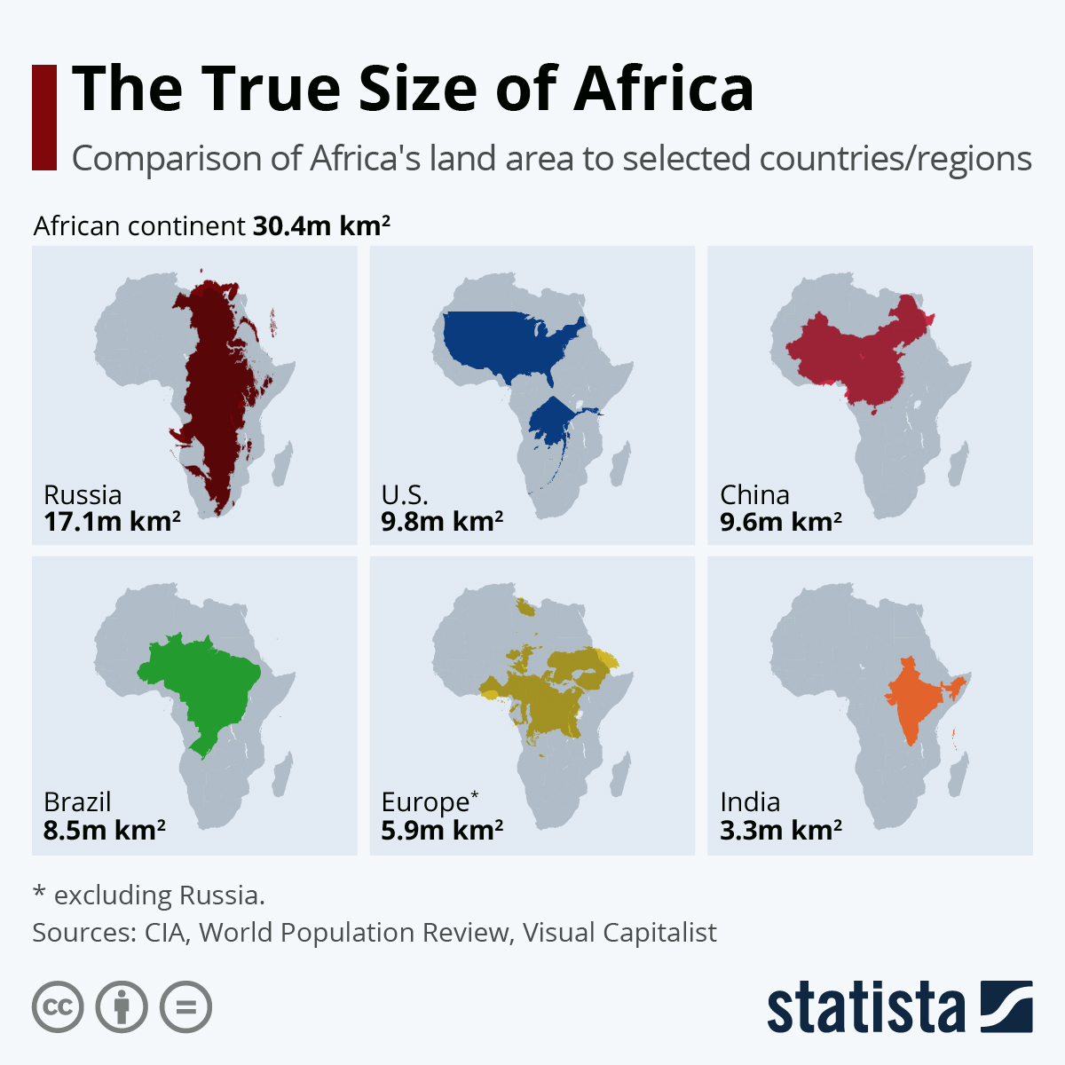 The True Size Of Africa Is Shocking