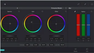 تحميل برنامج المونتاج DaVinci Resolve 14 التعديل على الالوان