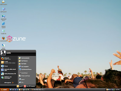 Zune Desktop Theme