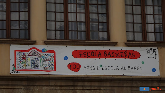 Escola Àngel Baixeras, a la Via Laietana