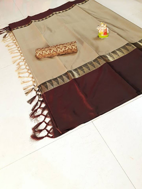 soft cotton silk saree