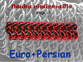 Kaboszon w chainmaille, ale trochę inaczej