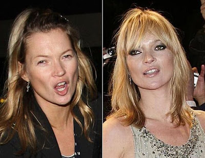 celebrities with out makeup. makeup caught without make-up