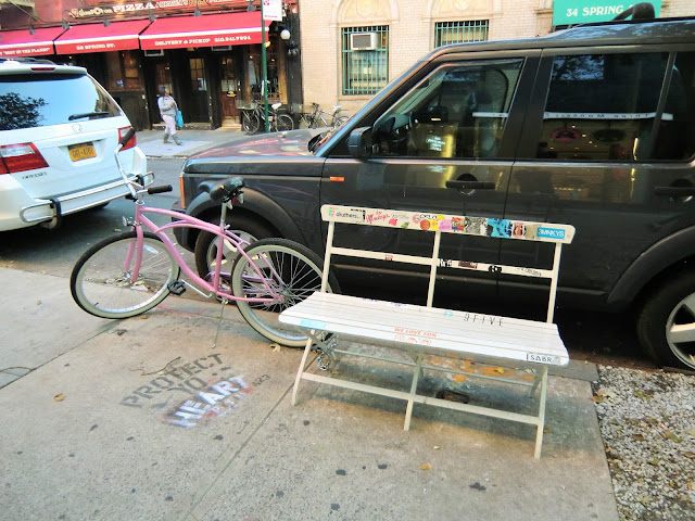 Street view of soho in manhattan - new-york