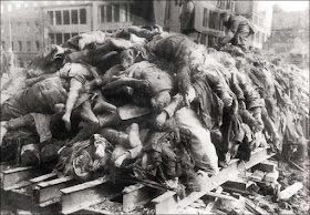 dresden firestorm fire bomb corpses-bodies-war-crime.