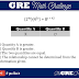 Math Challenge: (2^4x)(4^3x) = 8^(x + 42) Quantitative Comparison 