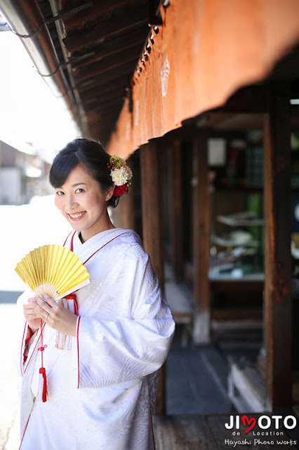 地元での前撮り撮影