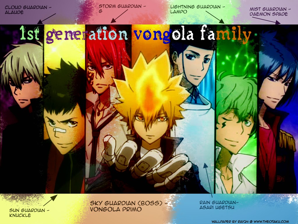 Katekyō Hitman Reborn 家庭教師ヒットマンreborn Kateikyōshi Hittoman Ribōn Vongola Primo Guardian ボンゴレ 世と守護者たち Bongore Primō To Shugoshatachi