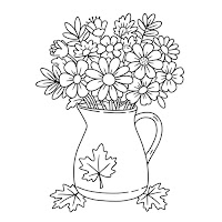 Jug of Summer Flowers