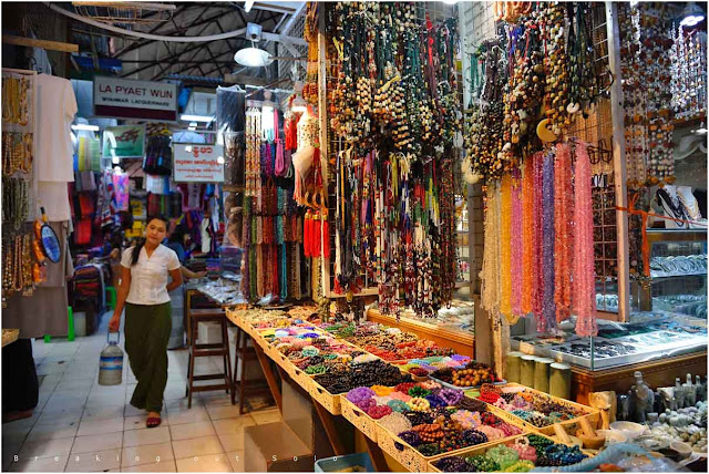 Bogyoke Aung San market