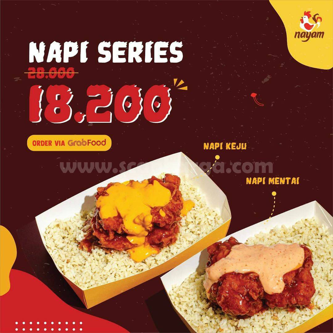 Promo Nayam Diskon 35% setiap pembelian Napi Series*