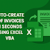 Auto-Create PDF Invoices in Seconds Using Excel VBA