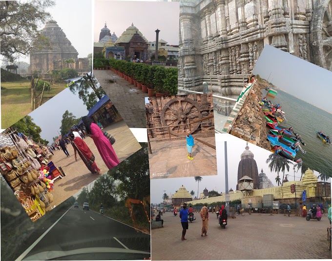 A LONG DRIVE FROM CUTTACK TO PURI (SRI LORD JAGANNATH TEMPLE) VIA KONARK (SUN TEMPLE):  TRAVEL