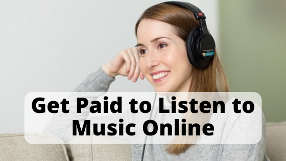 get paid to listen to music online