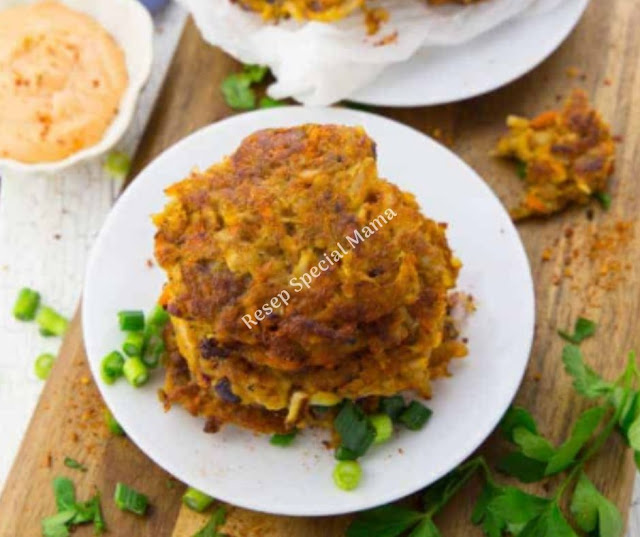 DELICIOUS VEGETABLE POTATO FRITTERS RECIPES