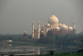 View Taj Mahal Red Fort India