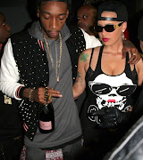 KIF: SPOTTED: NEW PARENTS AMBER ROSE & WIZ KHALIFA PARTYING AT LA'S HYDE .
