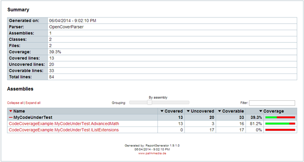 Report Generator Summary